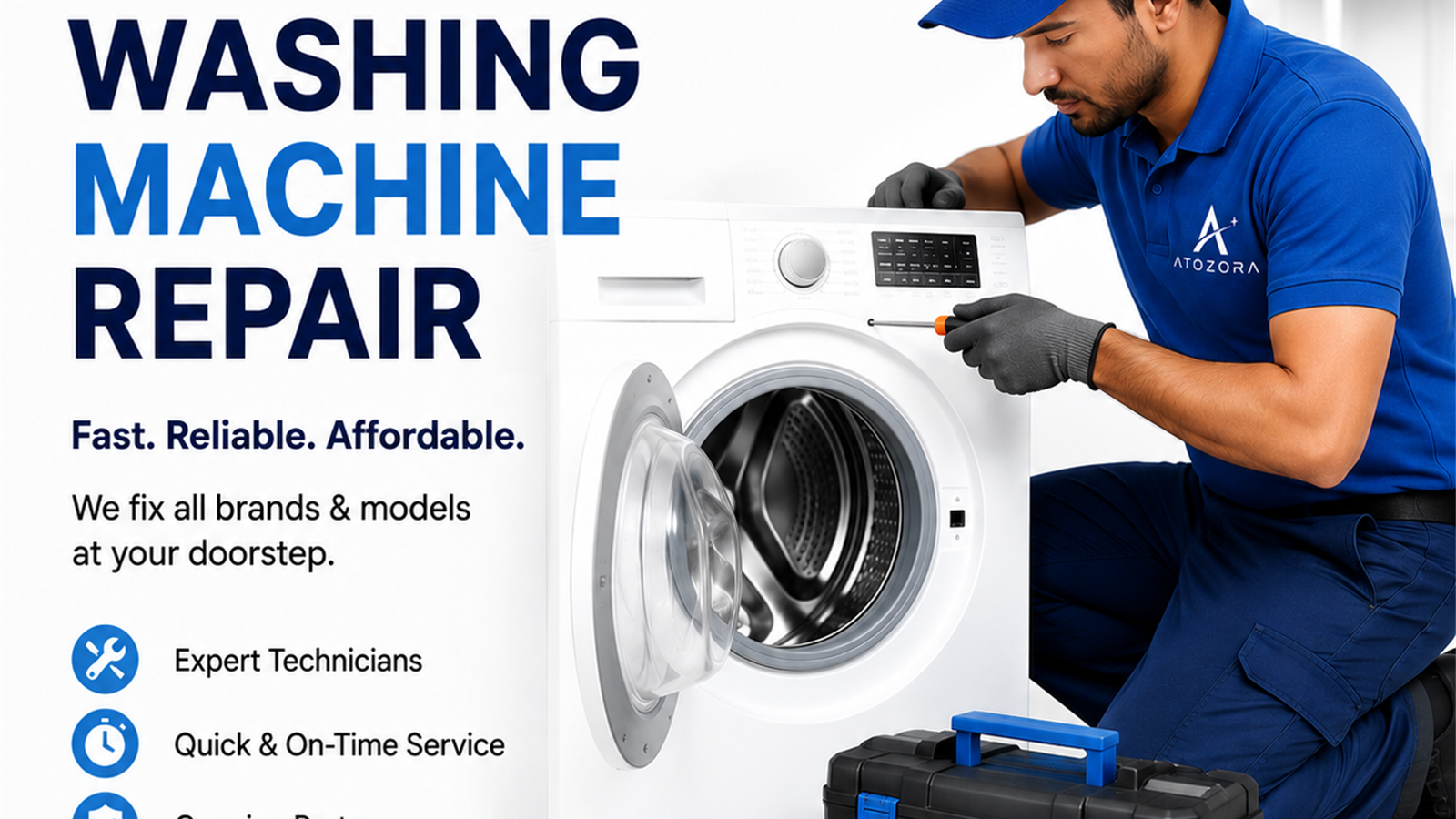 Atozora washing machine repair service